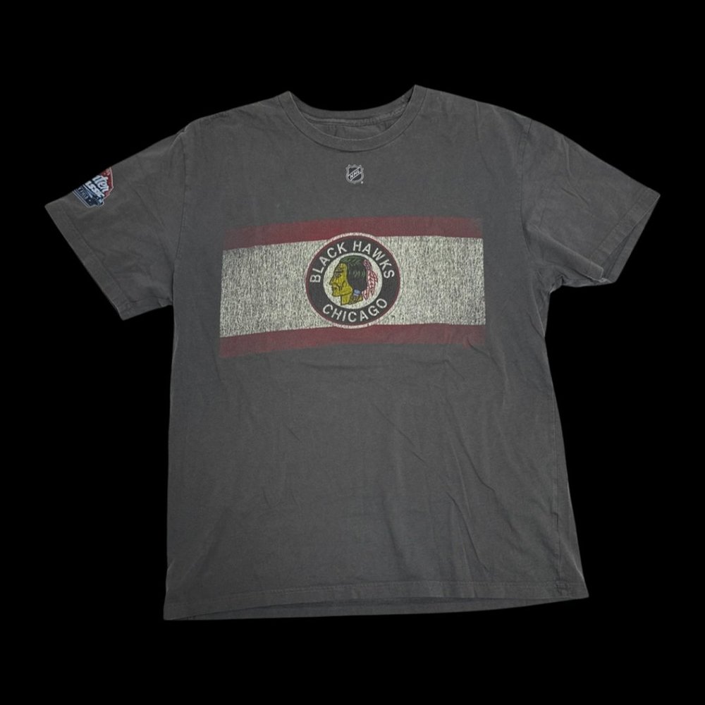 Chicago Blackhawks NHL 2009 Winter Classic T-shirt Toews #19 Wrigley Field Large - Picture 6 of 6